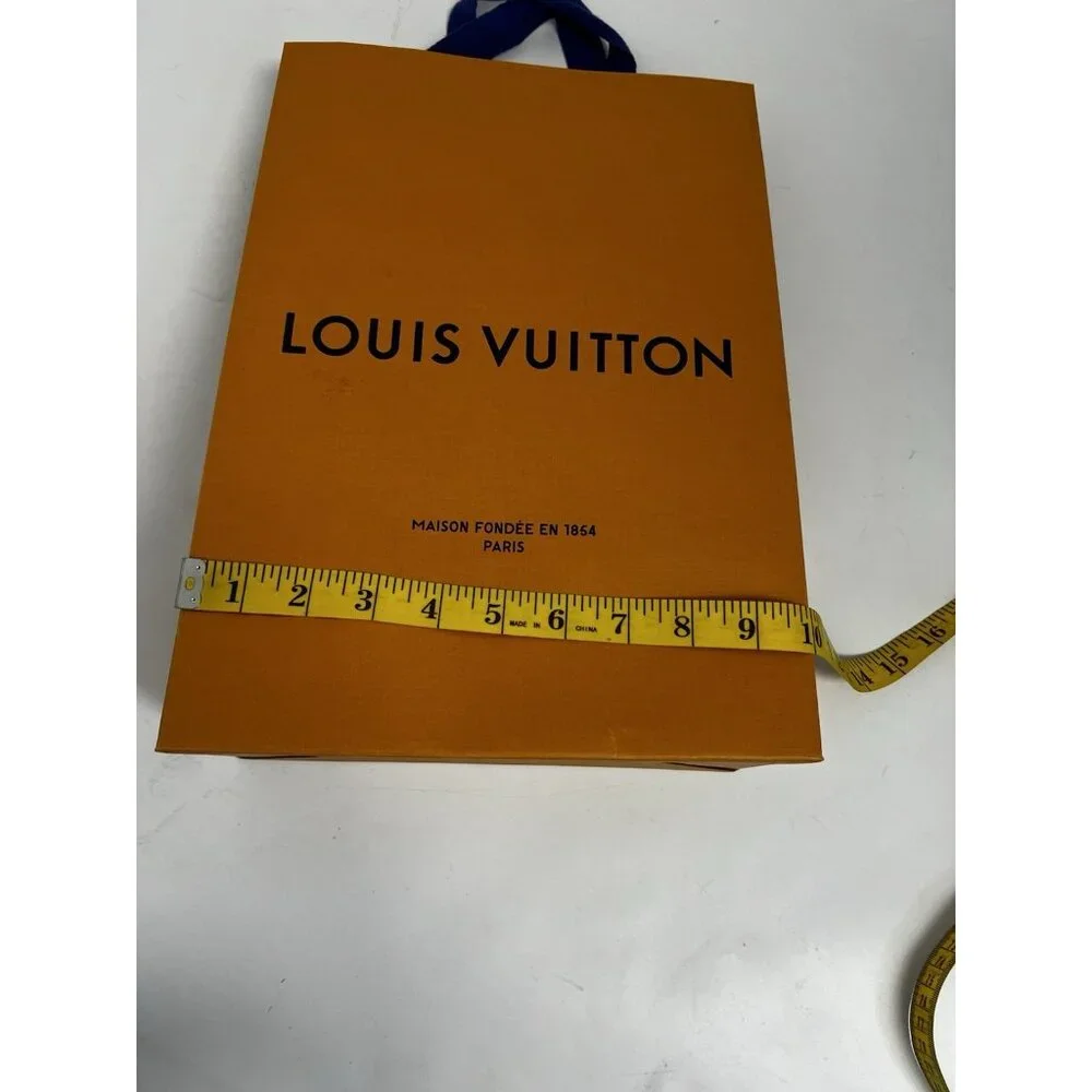 LOUIS VUITTON Authentic Empty Paper Gift Shopping Bag 14.5